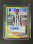 2020-21 Topps Merlin Chrome UEFA Champions League Marley Ake Gold Autograph Refractor 3/50