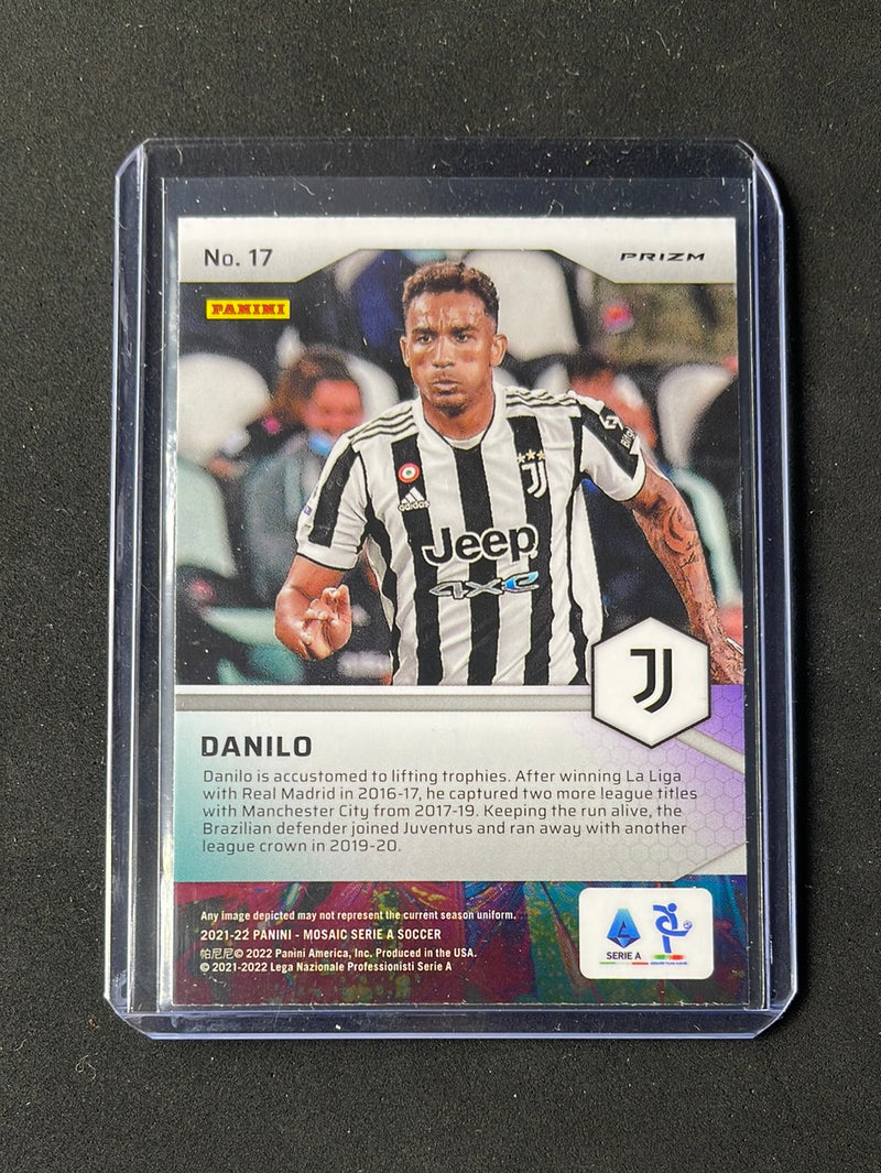 2021-22 Panini Mosaic Serie A Danilo Pitch Masters Mosaic