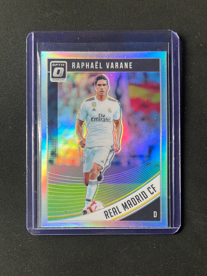 2018-19 Panini Donruss Raphael Varane Optic Silver