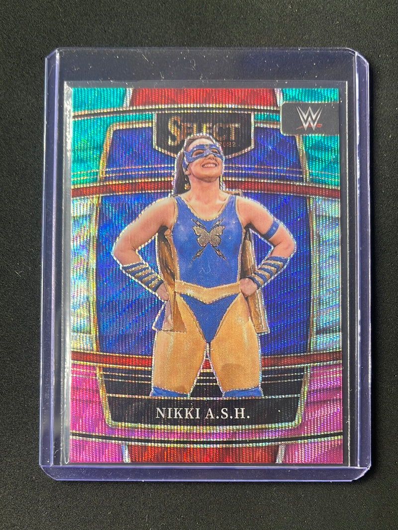 2022 Panini Select WWE Nikki A.S.H. Concourse Tri-Color