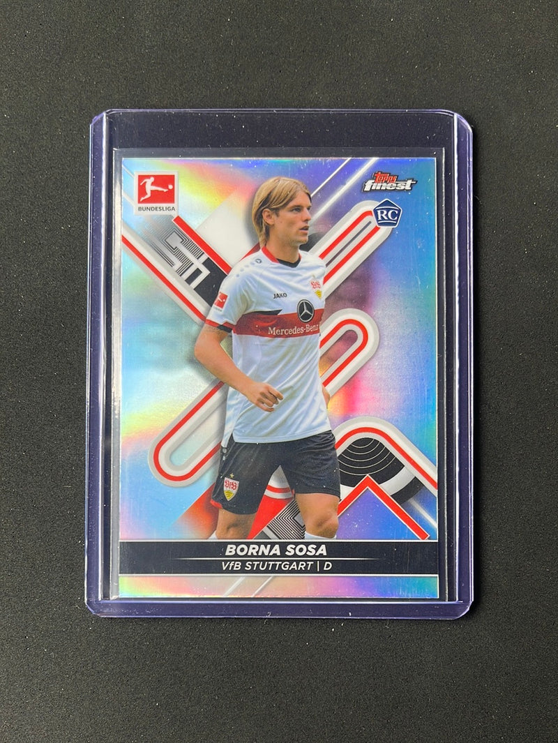 2021-22 Topps Finest Bundesliga Borna Sosa Refractor