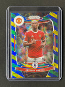 2021-22 Prizm Premier League Anthony Martial Blue/Yellow/Green Choice Prizm