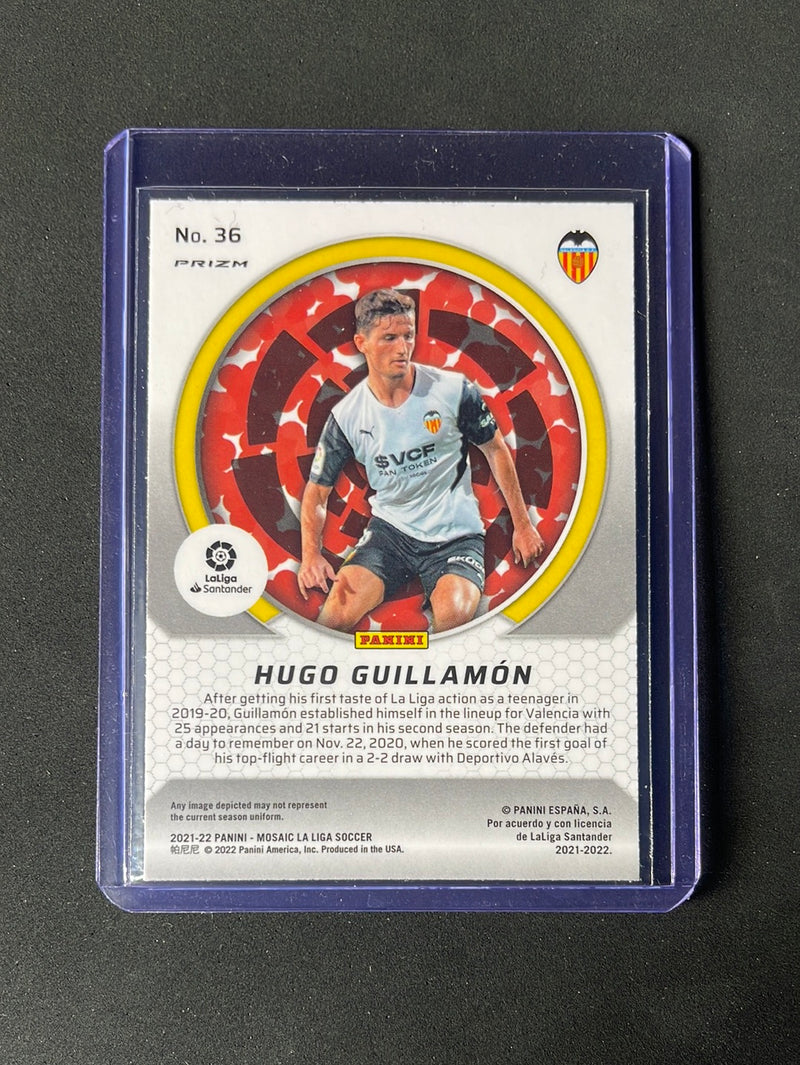 2021-22 Panini Mosaic La Liga Hugo Guillamon Men Of Mastery