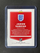 2021-22 Panini Donruss Road To Qatar Jadon Sancho Press Proof Purple 9/199