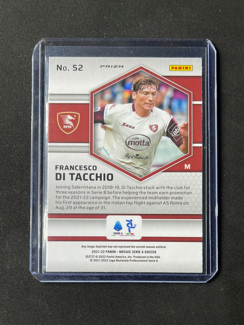 2021-22 Panini Mosaic Serie A Francesco Di Tacchio Silver