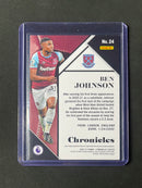 2020-21 Panini Chronicles Ben Johnson Chronicles Premier League Silver Circles