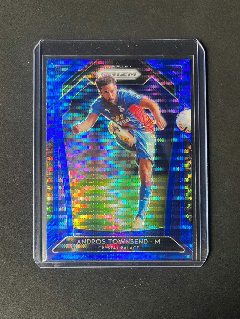 2020-21 Panini Prizm Premier League Andros Townsend Blue Pulsar Prizm