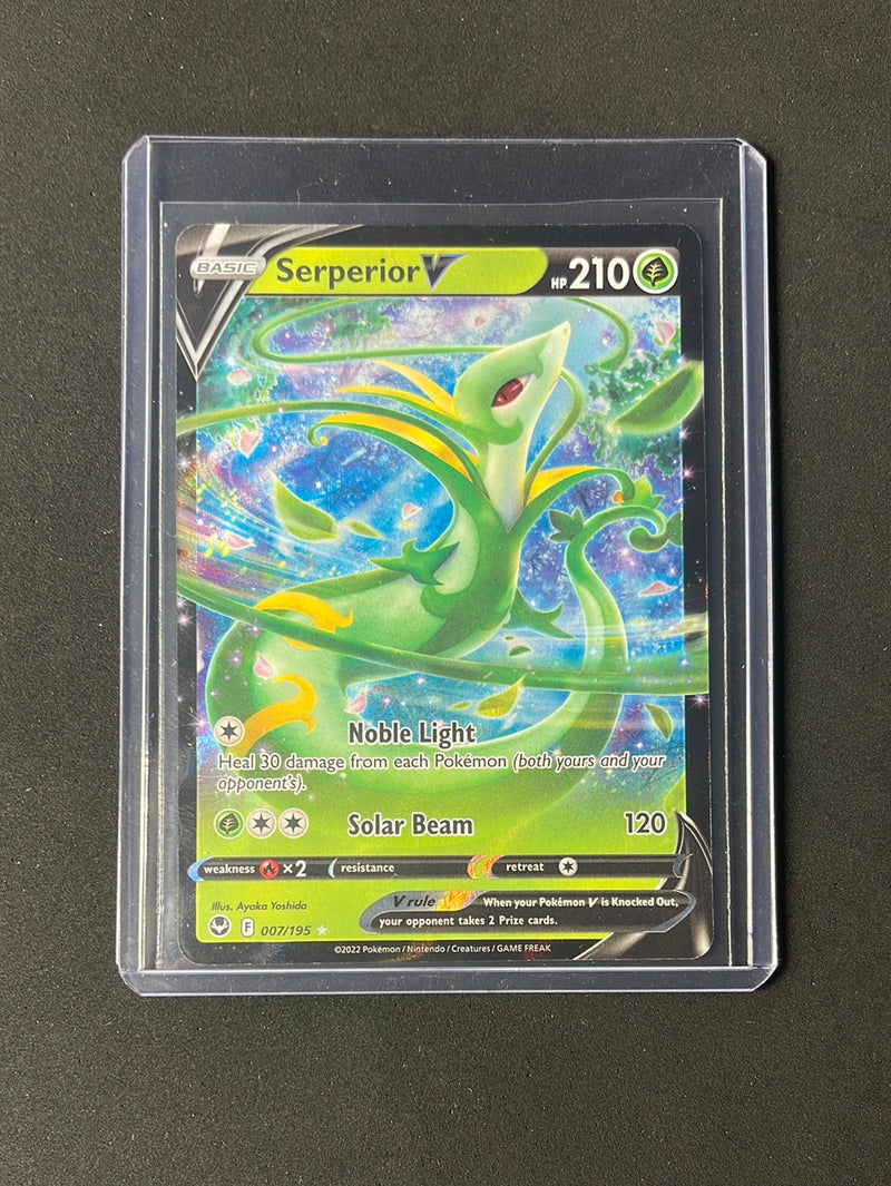 Pokemon TCG Silver Tempest Serperior V 7/195