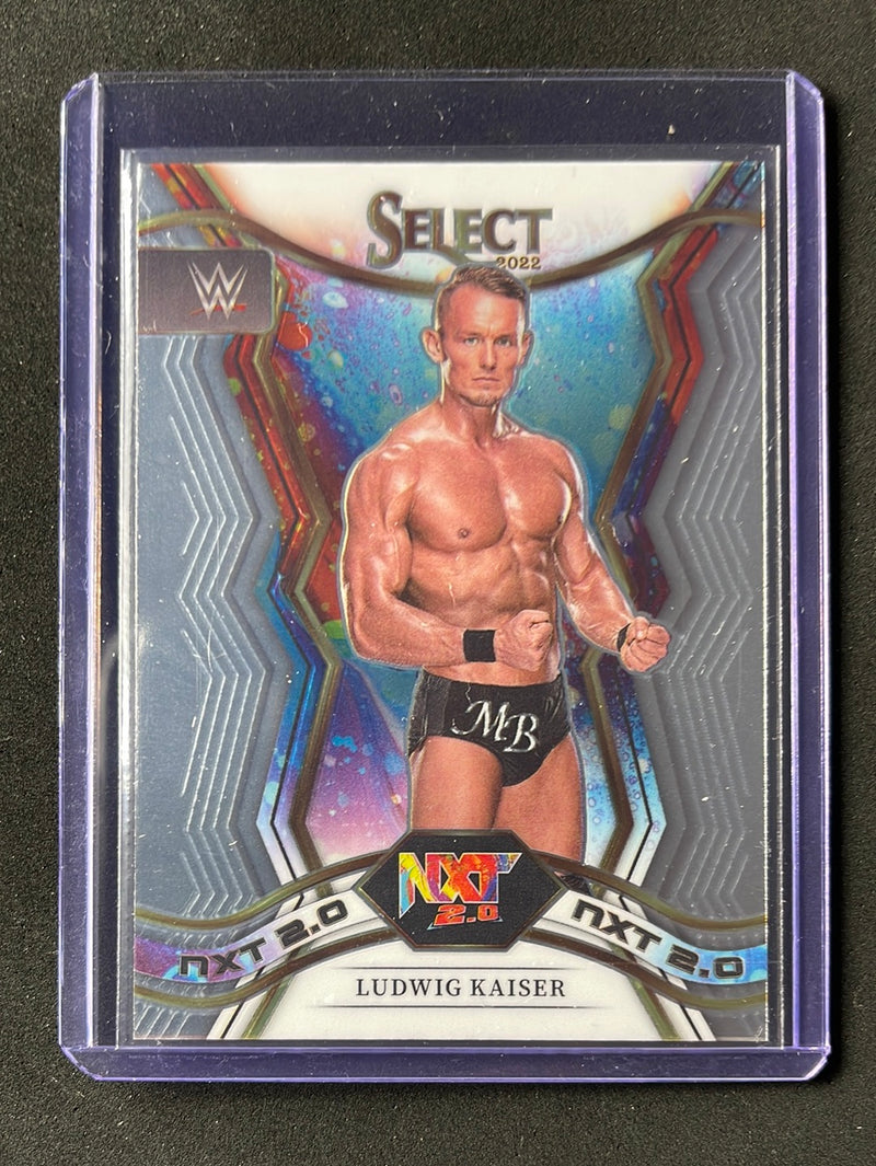 2022 Panini Select WWE Ludwig Kaiser NXT 2.0