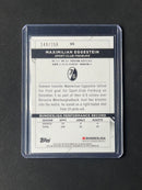 2021-22 Topps Finest Bundesliga Maximilian Eggestein Yellow Wave Refractor 149/350