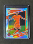 2021-22 Panini Donruss Road To Qatar Matthijs De Ligt Optic Silver