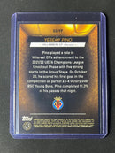 2021-22 Topps Stadium Club Chrome UEFA Champions League Yeremy Pino Glimpses Of Gold