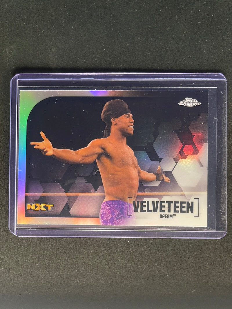 2020 Topps Chrome WWE Velveteen Dream Refractor