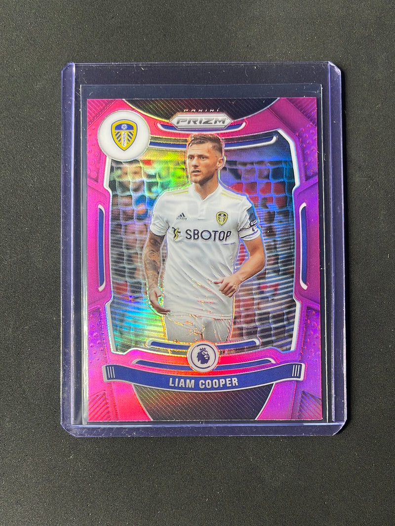 2021-22 Panini Prizm Premier League Liam Cooper Pink