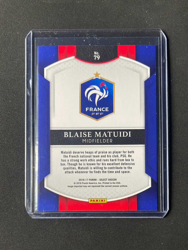 2016-17 Panini Select Blaise Matuidi Terrace Silver