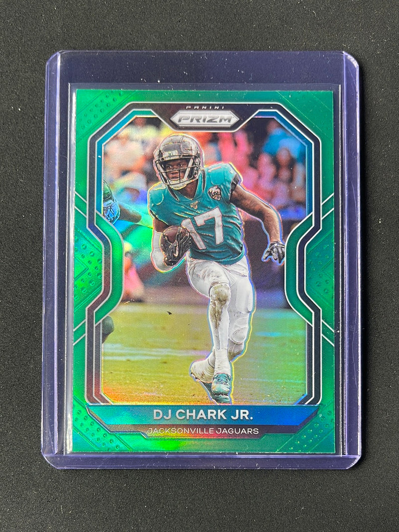 2020 Panini Prizm Football DJ Chark JR. Green Prizm