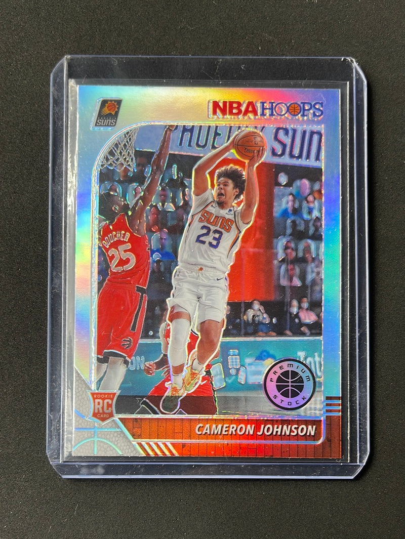 2019-20 Hoops Premium Cameron Johnson Silver