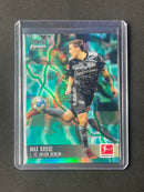 2021-22 Topps Bundesliga Stadium Club Chrome Max Kruse Aqua/Green Electric 125/175
