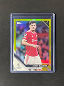 2021-22 Topps UEFA Champions League Harry Maguire Yellow 86/250