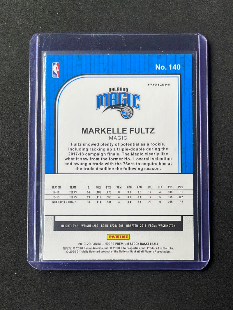 2019-20 Hoops Premium Markelle Fultz Silver