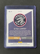 2019-20 Hoops Premium Kyle Lowry NBA City Silver