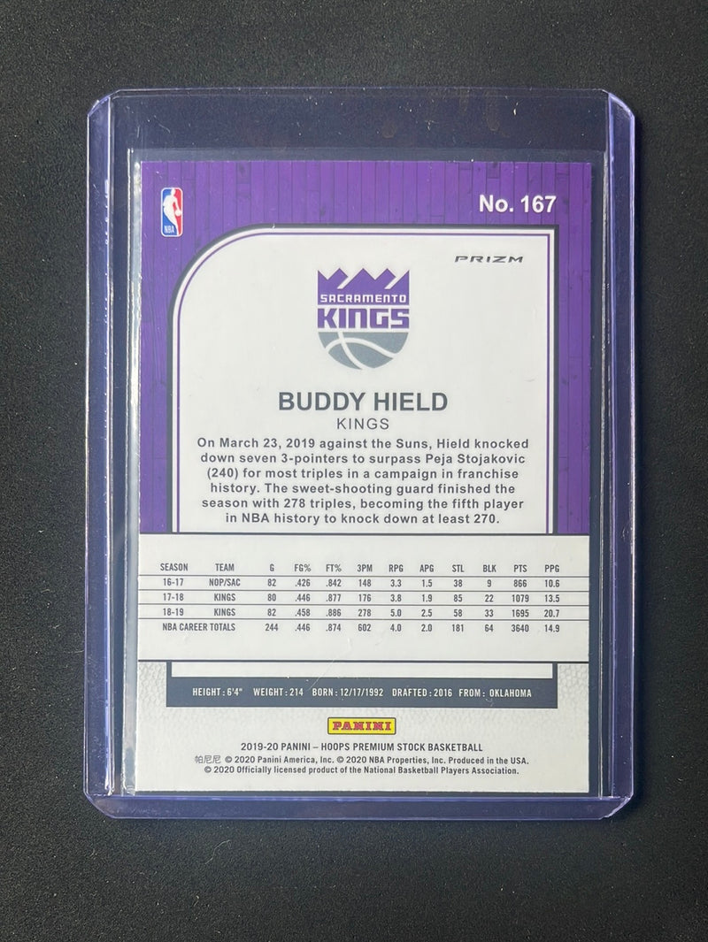 2019-20 Hoops Premium Buddy Hield Laser