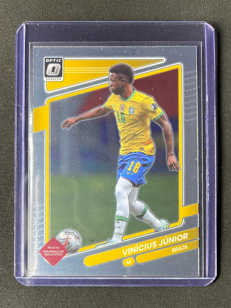 2021-22 Panini Donruss Road To Qatar Vinicius Junior Optic