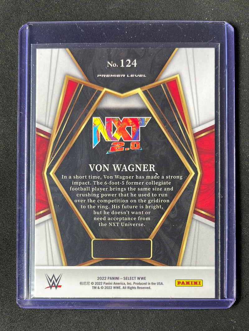 2022 Panini Select WWE Von Wagner Premier Level