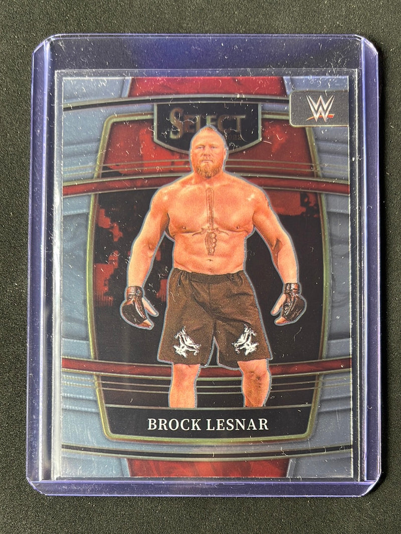 2022 Panini Select WWE Brock Lesnar Concourse