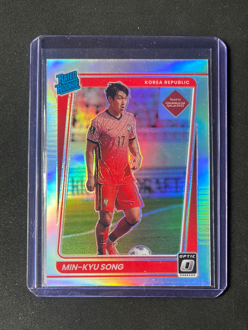 2021-22 Panini Donruss Road To Qatar Min-Kyu Song Optic Silver