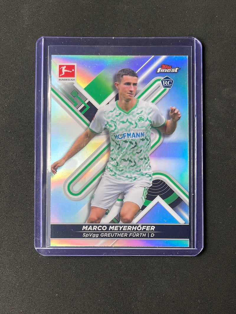 2021-22 Topps Finest Bundesliga Marco Meyerhofer Refractor