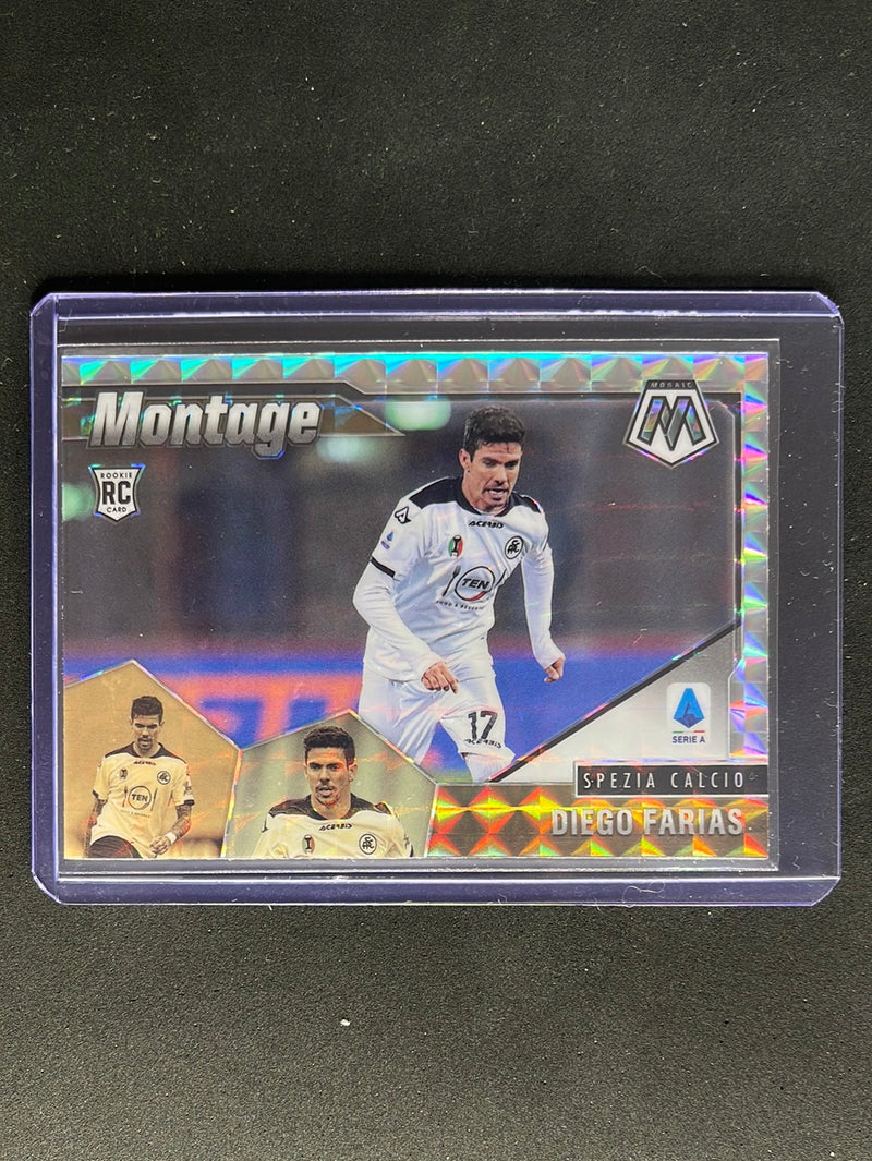 2020-21 Panini Mosaic Serie A Diego Farias Montage Mosaic